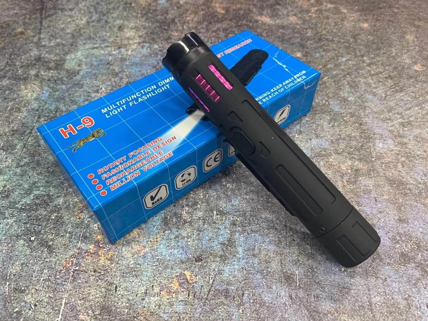 H9防身电击器使用方法 | 女子防狼专用 | 操作简单