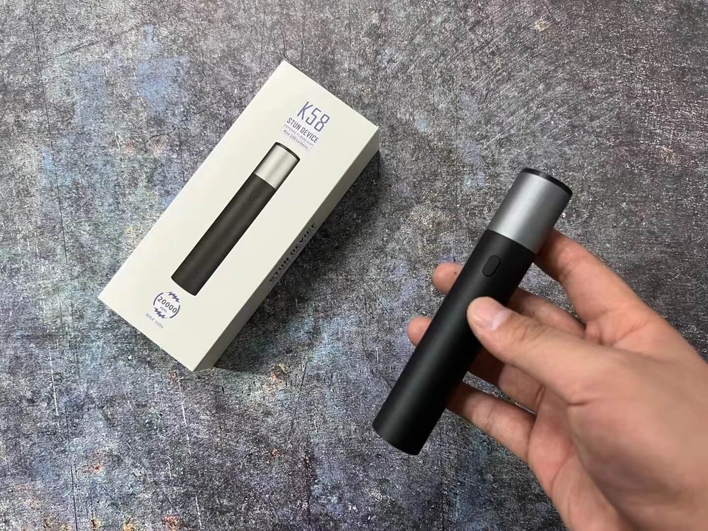 K58小型电棍电棒电击器 | 出口高端防身工具 | 宝青坊专卖 K58小型电棍电棒电击器,女士防身高端出口型,内置不可拆解电池,高电压威力强劲,宝青坊专卖