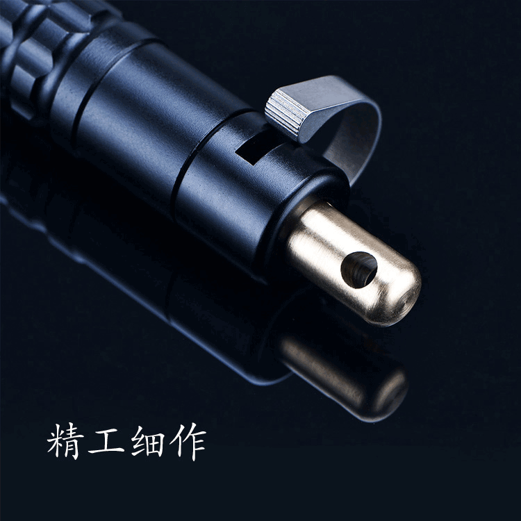 贝斯达战术喷雾器钛合金材质和尺寸详情,适合高强度防护需求 贝斯达战术喷雾器钛合金罐体,尺寸:148mm总长,16mm直径