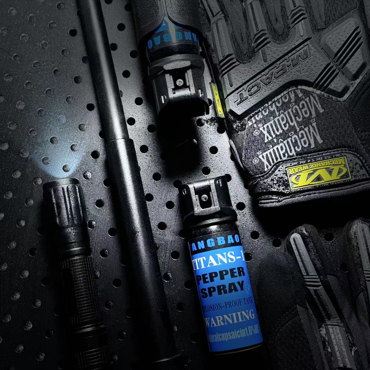 TITAN泰坦MK3防狼喷雾配方，1.6%辣椒素水基调制，合法安全